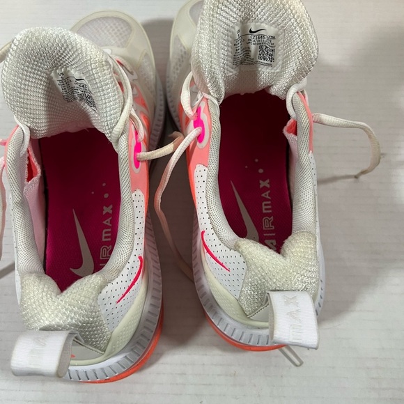 Nike CZ1645-101 Air Max Genome White Pink Running Sneaker Shoes Women's  Sz 9 - Picture 7 of 11